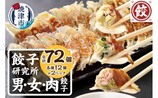 a11-154　餃子研究所 男餃子 女餃子 肉餃子 食べ比べ セット
