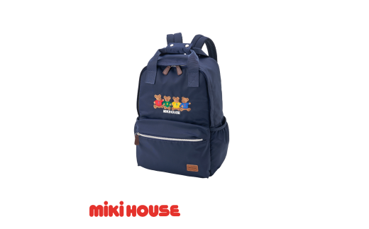 T109 ミキハウス ミキハウスベア マザーリュック【mikihouse マザーズリュック レディース リュック マザー 19L ナイロン 出産 ブランド 大阪府 八尾】