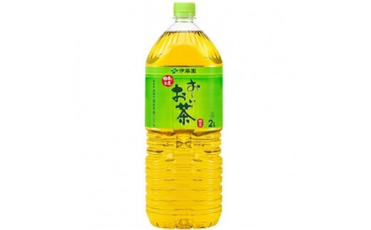 【定期便 全6回 毎月発送】機能性表示食品 お～いお茶 濃い茶  2L × 2ケース （12本）