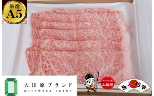 大田原市公式「大田原ブランド」認定第1号「与一和牛」特選すきしゃぶスライス400ｇ 699426 - 栃木県大田原市