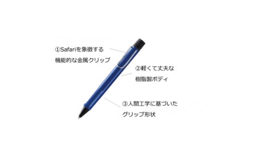 LAMY safari JETSTREAM inside ブルー【1611573】