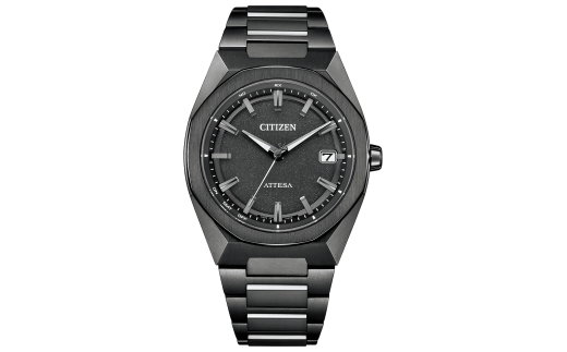 シチズン腕時計 アテッサ CB3045-61E CITIZEN メンズ 電波 時計 岩手県 北上市 松村時計店 V0064