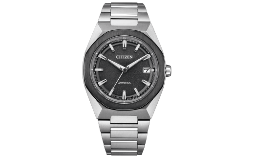 シチズン腕時計 アテッサ CB3044-55E CITIZEN メンズ 電波 時計 岩手県 北上市 松村時計店 T0059