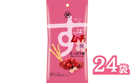 《湖池屋》スリムバッグ スティックポテト『すっぱムーチョ さっぱり梅』　３４ｇ×２４袋　  【ポテトチップス】 ﾎﾟﾃﾁ スナック菓子 さっぱり梅 湖池屋 ｽﾅｯｸ お菓子 夏 爽快 リフレッシュ 遠足 旅行 ホームパーティ 差し入れ 部活 持ち運び 便利 おやつ おつまみ