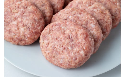 仙台牛入り ハンバーグ 計10食 牛肉 豚肉 牛 豚 肉 お肉 生ハンバーグ【フレッシュミート佐利中江店】tm321 692079 - 宮城県登米市