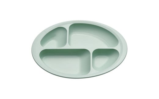 すくいやすい 仕切り プレート 食器 皿 プラスチック 丈夫 バイオマス原料使用 スケーター skater NLPS1B グリーン 緑 みどり 男性 女性 男子 女子[電子レンジ 食洗機 対応 バイオマス CO2削減] 653568 奈良県 奈良市 なら 5-067