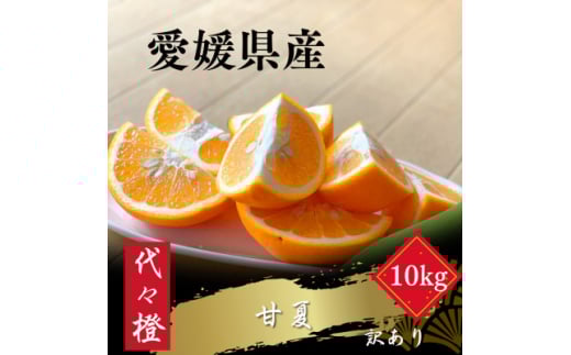 ＜ほろ苦くて甘酸っぱい＞＜訳あり＞甘夏 10kg＜E83-28＞【1557494】 1512038 - 愛媛県八幡浜市