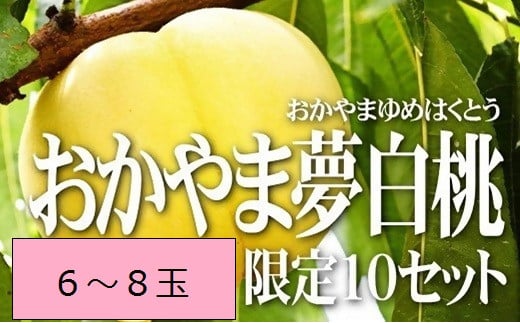 FF-35　おかやま夢白桃（6～8個）