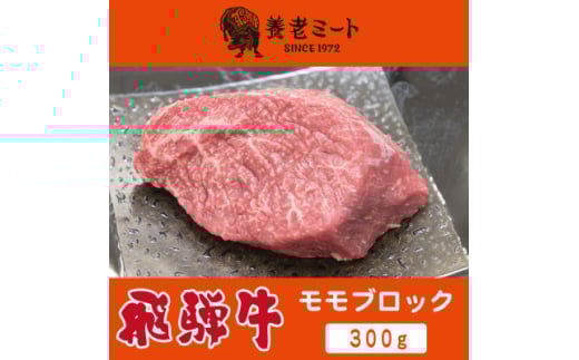 飛騨牛 モモブロック 300g【1622913】