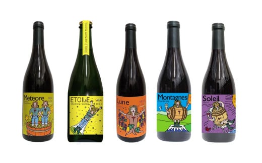 [定期便 4回]ワイン 計5種 季節ごとにお届け| 洋酒 お酒 白ワイン 赤ワイン スパークリング シャルドネ ゲヴュルツトラミネール メルロー カベルネ・ソーヴィニヨン 千曲市 長野県産 信州