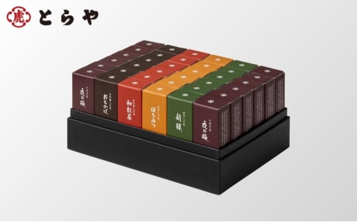 [№5334-0511]とらや 小形羊羹 36本入　虎屋 ようかん 羊羹 和菓子 2111683 - 京都府南丹市