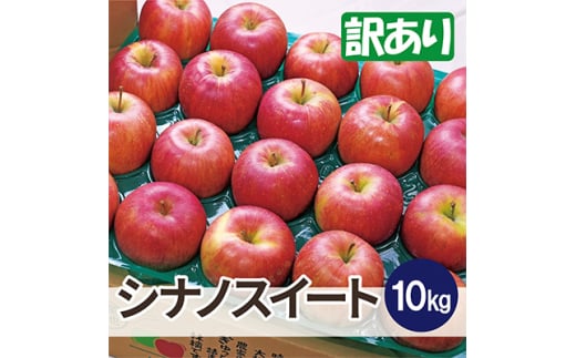 ＜25年12月より順次発送＞平均糖度13度以上! シナノスイート 約10kg 訳あり【1611303】 2096782 - 青森県黒石市