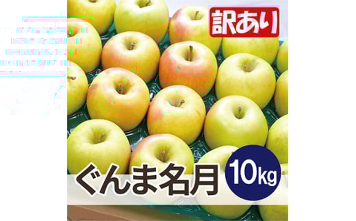 ＜26年2月より順次発送＞平均糖度13度以上! ぐんま名月 約10kg 訳あり【1610345】 2096707 - 青森県黒石市