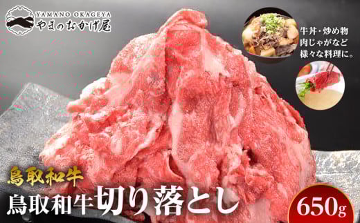 69.鳥取和牛　切り落とし　650g 553819 - 鳥取県北栄町