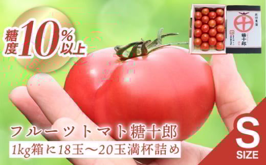 フルーツトマト糖十郎（Sサイズ）