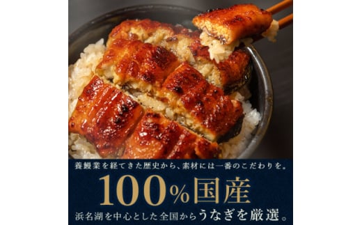 静岡県磐田市のふるさと納税 浜名湖・うなぎのたなかの長蒲焼2本セット!ふっくら柔らか♪国産うなぎ長蒲焼※合計360g程度【1417614】