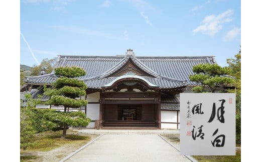 高僧の揮毫色紙プラス緑陰講座・特別拝観[隨心院・令和7年7月1日] ※寄附金は文化財保護に使途を限定しています。