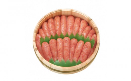 【博多かねひろ】辛うしてごめんたい・無着色(木樽入り)1,000g 辛子明太子 2113312 - 福岡県大川市