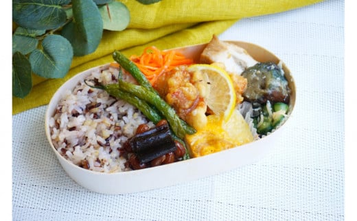 【冷凍】季節のから揚げ弁当3食セット 無添加 無農薬米 有機・特別栽培野菜 九州 福岡 国産食材 2022829 - 福岡県福岡市