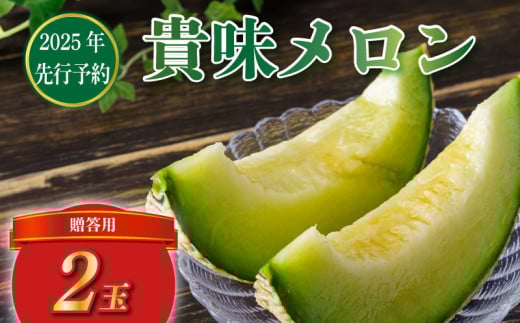 【贈答用】【2025年 先行予約】贈答 貴味 メロン 青肉 2玉 めろん meron 甘いメロン 貴味メロン ジューシ 美味しい おいしい 糖度 甘い あまい おすすめ 高級 人気 旬 果物 くだもの フルーツ 贈り物 ギフト プレゼント お祝い ご褒美 国産 千葉県 旭市 たかの果樹園 tke006
