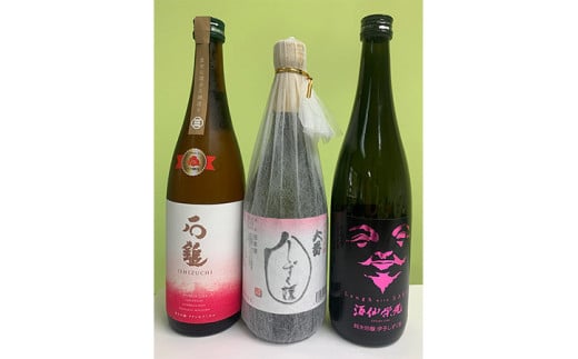 【愛媛県共通返礼品】愛媛県酒造好適米「しずく媛」で醸した酒比べ3種（720ml×3） 【 ふるさと納税 人気 おすすめ ランキング 日本酒 地酒 冷酒 石鎚酒造 酒仙栄光 西本酒造 プリンセスミチコ 純米吟醸 蔵元 酒 お酒 晩酌 お歳暮 贈答 ギフト 愛媛県 伊方町 送料無料 】 IKTAY002
