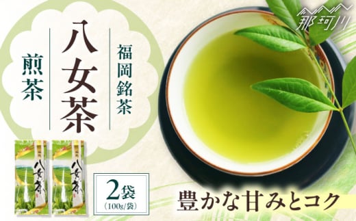 八女茶 煎茶セット 100g×2袋 [木村食品] 那珂川市 
