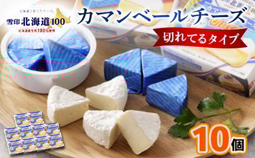 雪印北海道 カマンベールチーズ 切れてるタイプ 1箱(90g(6個入り)×10個)_ カマンベールチーズ チーズ カマンベール 乳製品 おつまみ おやつ 切れてる 個包装 便利 手軽 ギフト プレゼント 自宅用 雪印 北海道 送料無料 【1476010】 1182768 - 北海道大樹町