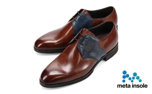 madras(マドラス) 紳士靴 meta insole搭載 M523MT (カラー：ダークブラウン/ネイビー、サイズ：26.5cm)