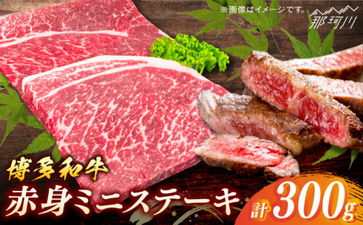 博多和牛 赤身ステーキ 約300g[一般社団法人地域商社ふるさぽ] 那珂川市 
