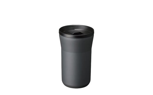 【京セラ】 蓋付きタンブラー 350ml ＜ダークグレー＞ CERAMUG タンブラー 真空容器 保冷 保温 真空断熱 セラミック トラベルカップ KYOCERA AS-489-2 2117615 - 鹿児島県薩摩川内市