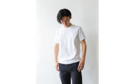 メンズ 10Years 26ゲージ スムースコットン クルーネック Tシャツ ホワイト LLサイズ【1584329】