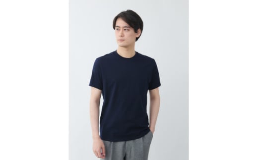 メンズ 10Years 26ゲージ スムースコットン クルーネック Tシャツ ネイビー LLサイズ【1584350】