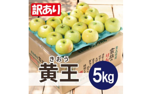 ＜2025年9月発送予定＞平均糖度12度以上! 黄王 約5kg 訳あり クール便【1607462】 2059320 - 青森県青森市