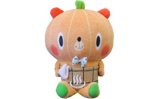 金山町公式キャラクター「かぼまる」のぬいぐるみ