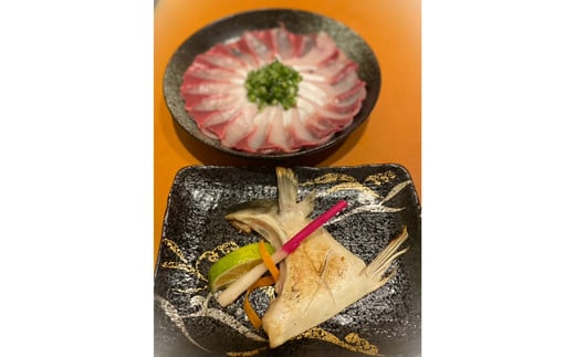 ぶり　刺身・カマ　セット