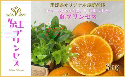 柑橘界のサラブレット!!「まどんな」と「甘平」を親に持つ!!　「紅プリンセス」3キロ＜F39-77＞【1621866】