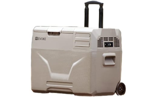 127-1_[EVOKE/イヴォーグ公式] GLAZE40 ポータブル冷蔵庫40L(オクスフォードタン)| 車載冷蔵庫 車載 冷凍庫 冷蔵庫 40L ポータブル冷蔵庫 車載用冷蔵庫 ポータブル 冷凍庫 アウトドア キャンプ クーラーボックス バッテリー別売り 防災 避難 家族 愛知県 岐阜県 名古屋 acct EVOKE