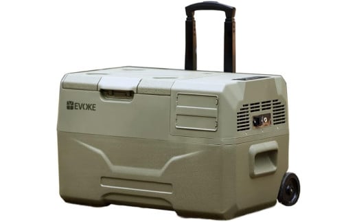 119-3_[EVOKE/イヴォーグ公式] GLAZE30 ポータブル冷蔵30L(オクスフォードタン)| ポータブル冷蔵庫 車載冷蔵庫 30L ポータブル冷凍庫 車載 冷蔵庫 車載用冷蔵庫 クーラーボックス GLAZE グレイズ -20℃〜20℃ アウトドア キャンプ AC DC 12V 24V バッテリー別売り 愛知県 岐阜県 名古屋 acct EVOKE