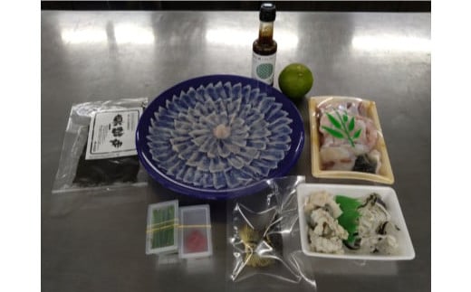 ふぐ 山口県産 とらふぐ 料理 セット 2人前 冷凍 フグ ふぐちり 魚 魚介 |HG000375