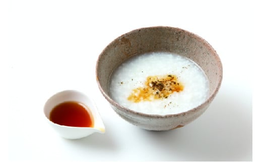 1763　〈あそらの茶屋〉朝かゆ　8食　おかゆ 秘伝のたれ 自宅用 縁起米 山椒 便利 個食