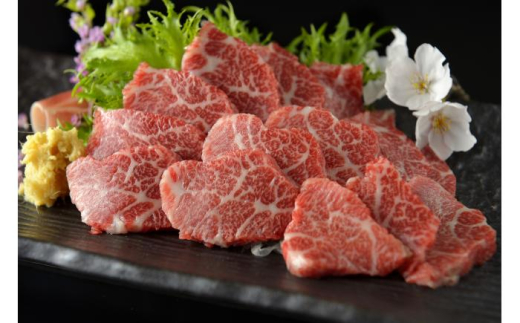 鮮馬刺し 大トロ 約240g（2〜4P）霜降り タレ付き【株式会社 千興ファーム】 [AYAF022] 2120727 - 熊本県合志市