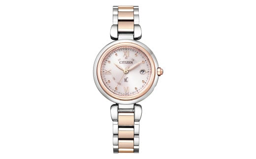 CITIZEN 光発電 エコドライブ電波 レディース 時計 クロスシー　ES9465-50W