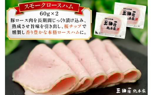 兵庫県三田市のふるさと納税 ハム 三田屋 ロースハム 詰め合わせ 5点 セット ( ロースハム ×2 / ベーコン / ウインナー / ドレッシング ) 三田屋総本家 歳暮 三田ハム はむ ウィンナー ソーセージ 肉 お肉 惣菜 調味料 ギフト お祝い KS-35 [3d28bae570018]