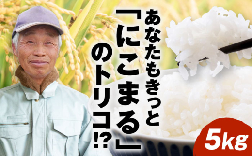 [先行予約] [9月上旬から順次発送] 令和7年産新米 にこまる 精米 5kg 愛媛県大洲市/重臣農園 お米 こめ 精米 白米 ごはん [AGDM001]