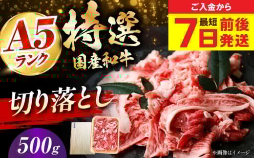 【お中元対象】【最短7日前後発送】国産和牛切落し 500ｇ 冷凍 肉 お肉 牛肉 和牛 黒毛和牛 国産 国産牛 牛バラ バラ肉 バラ肉 切り落とし すき焼き すきやき カレー 肉じゃが 牛丼 大阪府高槻市/株式会社ミートモリタ屋 [AOAI049] 2131580 - 大阪府高槻市