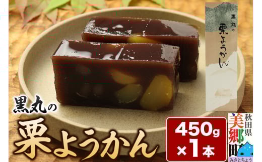栗ようかん 450g×1本 ＜ゆうパケット＞