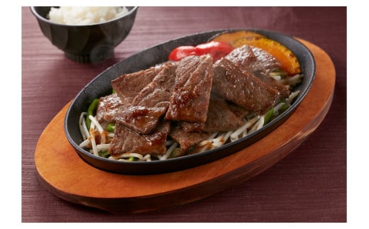 しまね和牛厚切りカルビ焼肉（お肉ソムリエ開発焼肉のたれ付） 【196_2045】