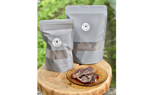 満足セット　鹿肉ジャーキー450g(50g×3パック　100g×3パック)【1596444】