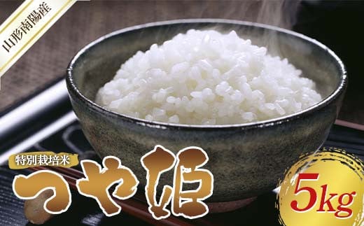 【令和7年産 新米 先行予約】 特別栽培米 つや姫 (精米) 5kg 《令和7年10月中旬～発送》 『フナヤマ農園』 山形南陽産 米 白米 ご飯 農家直送 山形県 南陽市 [2394-R7]