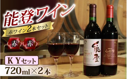 能登ワイン 赤ワイン 2本セット[KYセット]